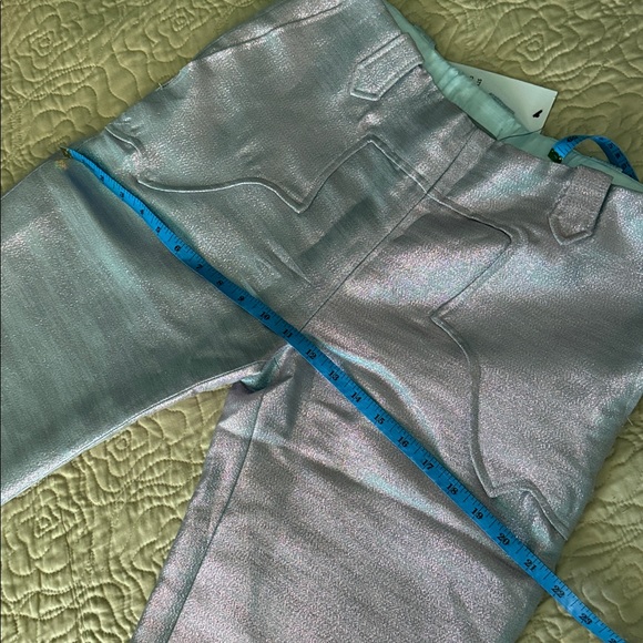 Shimmering Bluebusa Iridescent Pants SzL - Picture 9 of 10